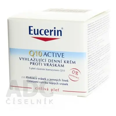 BEIERSDORF AG Eucerin Q10 ACTIVE denní krém proti vráskám vyhlazující na citlivou pokožku 1x50 m