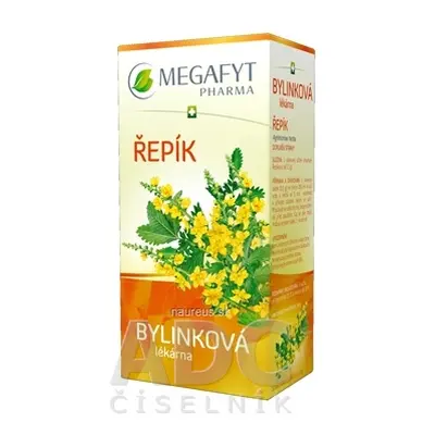 Megafyt Pharma s.r.o. MEGAFYT Bylinková lékárna řepíku bylinný čaj 20x1,5 g (30 g) 20 x 1.5 g