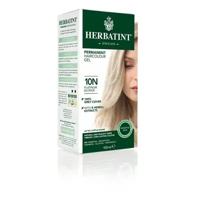 HERBATINT HERBATINT 10N platinová blond pernamentní barva na vlasy 150 ml