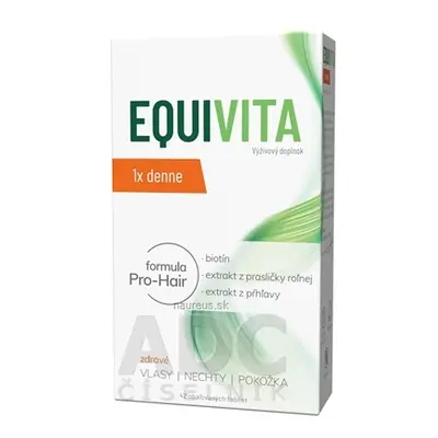 NP PHARMA Sp. z o.o. EQUIVITA tbl (1x denně) vlasy, pokožka, nehty 1x42 ks 42 ks