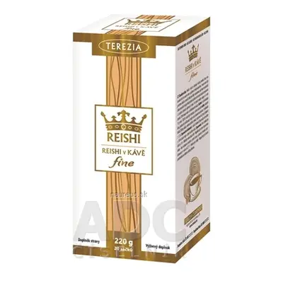 TEREZIA COMPANY s.r.o. TEREZIA REISHI V KÁVĚ fine sáčky 20x11 g (220 g)