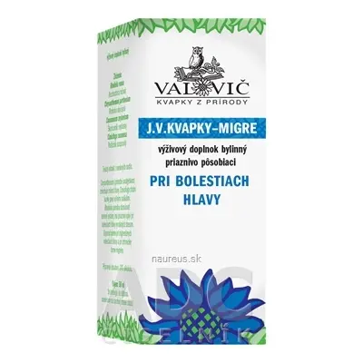 VALOVIČ, s.r.o. JV KAPKY - migrují bylinný komplex 1x50 ml 50 ml