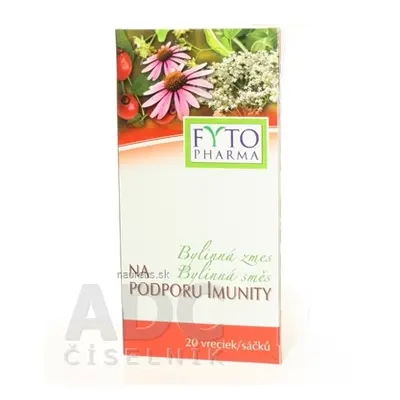 FYTOPHARMA, a.s. FYTO Bylinná směs NA PODPORU IMUNITY 20x1,5 g (30 g) 20 x 1.5 g