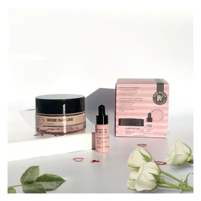 Annemarie Börlind Kosmetická sada ROSE NATURE lehký krém + MINI noční fluid ZDARMA 50 ml + 5 ml