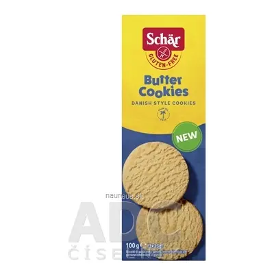 Dr. Schär AG Schär BUTTER COOKIES sušenky bez lepku 1x100 g