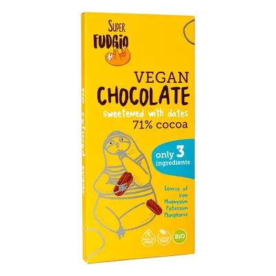 BIOLIENKA COKOLADA Fudgio 71% vegan BIO 80g 80g