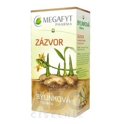 Megafyt Pharma s.r.o. MEGAFYT Bylinková lékárna ZÁZVOR bylinný čaj 20x1,5 g (30 g) 20 x 1.5 g