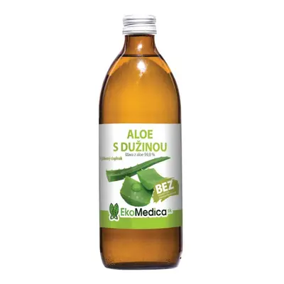 EkoMedica Šťáva Aloe s dužinou 99,8% - 500 ml 500 ml