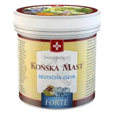 TOPVET Herbamedicus GmbH Koňská mast forte chladivá 250 ml 250 ml