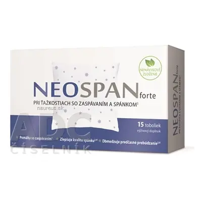 Simply You Pharmaceuticals a.s. NEOSPAN forte cps 1x15 ks 15 ks