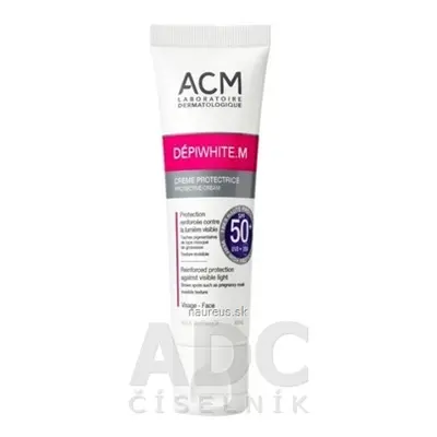 Laboratoire Dermatologique ACM SAS ACM DÉPIWHITE.M ochranný krém SPF 50+ 1x40 ml 40 ml