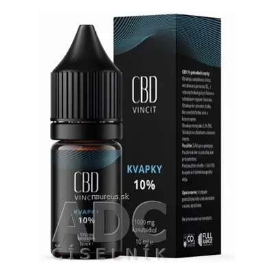 Destiny spol. s r.o. CBD Vinca kapky 10% 1x10 ml 10ml