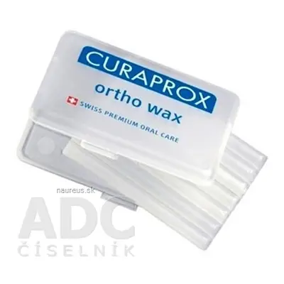 Curaden International AG CURAPROX Ortho vosk (7 pásků vosku v krabičce) 1x1 ks 1 ks