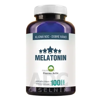 ADITIVA SK, s.r.o. Pharma Activ MELATONIN tbl (inov.2019) 1x100 ks 100 ks