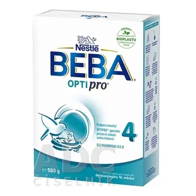 Nestlé France BEBA OPTIPRO 4 mléčná výživa pro malé děti (od ukonč. 18. měsíce)(inov.2022) 1x500