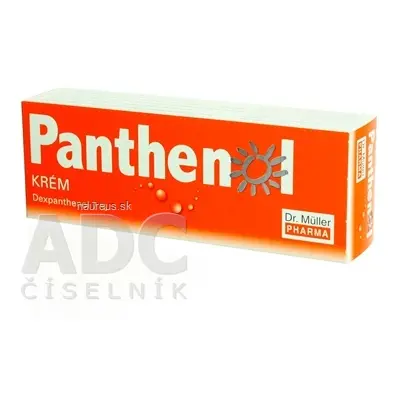 Dr. Müller Pharma s.r.o. Dr. Müller PANTHENOL KRÉM 7% 1x30 ml 30 ml