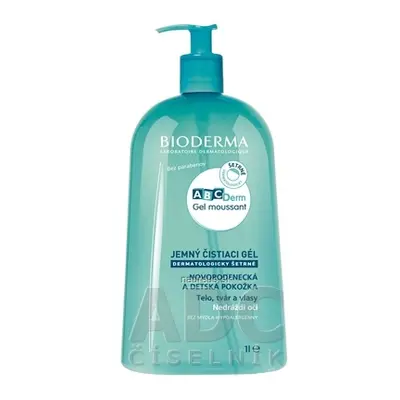 LABORATOIRE BIODERMA BIODERMA ABCDerm Moussant jemný čistící gel 1x1 l