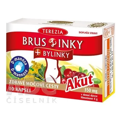 TEREZIA COMPANY s.r.o. TEREZIA BRUSLINKY + BYLINKY Akut cps 1x10 ks 10 ks