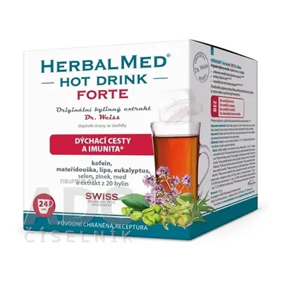 Simply You Pharmaceuticals a.s. HERBALMED HotDrink FORTE - Dr.Weis sáčky 1x24 ks