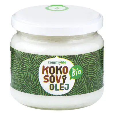 Country Life Olej kokosový 300 ml BIO COUNTRY LIFE 300 ml