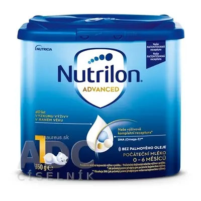 Nutricia Infant Nutrition Ltd. Nutrilon Advanced 1 počáteční mléčná kojenecká výživa v prášku (0