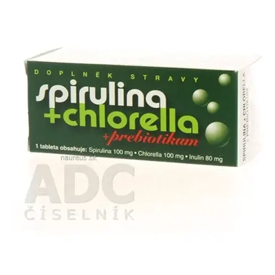 NATURVITA, a.s. Naturvita SPIRULINA + CHLORELLA + inulin tbl 1x90 ks 90 ks