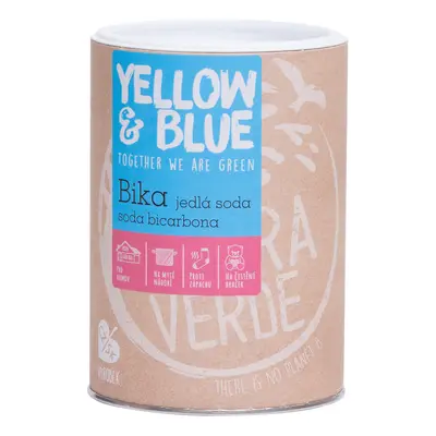 Yellow & Blue Bika - jedlá soda, soda bicarbona, hydrogenuhličitan sodný 1 kg (doza) 1 kg