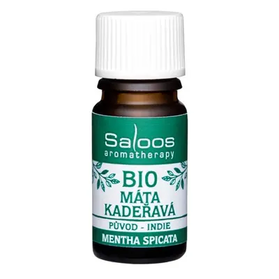 Saloos Esenciální olej BIO máta kadeřavá 5 ml 5 ml