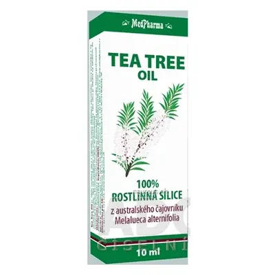 MedPharma, spol. s r.o. MedPharma TEA TREE OIL 100% rostlinná silice z australského čajovníku 1x