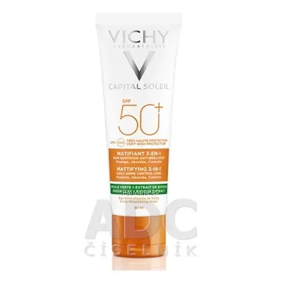 VICHY Laboratoires VICHY CAPITAL SOLEIL Krém na obličej SPF50 + zmatňující krém na obličej 1x50 