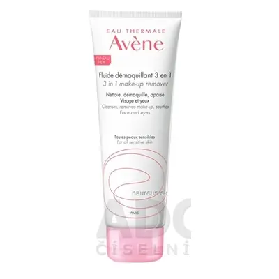 Pierre Fabre Dermo-cosmétique AVENE Fluid Démaquillant 3v1 odličovací fluid 1x200 ml 200ml