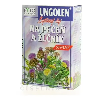 FYTOPHARMA, a.s. FYTO UNGOLEN Bylinný čaj NA JÁTRA A ŽLUČNÍK sypaný 1x50 g 50 g