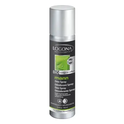 Logona MANN DEO SPRAY BIO GINKO A KOFEIN 100 ml