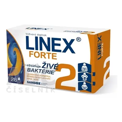 LEK Pharmaceuticals d.d. LINEX forte cps 1x28 ks 28 ks