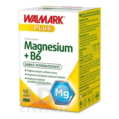 WALMARK, a.s. WALMARK Magnesium + B6 tbl 1x90 ks 90 ks