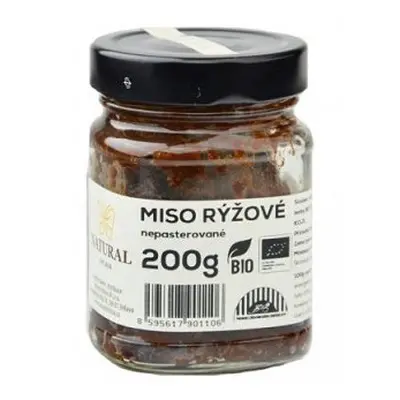 NATURAL JIHLAVA MISO rýzové BIO 200g 200g