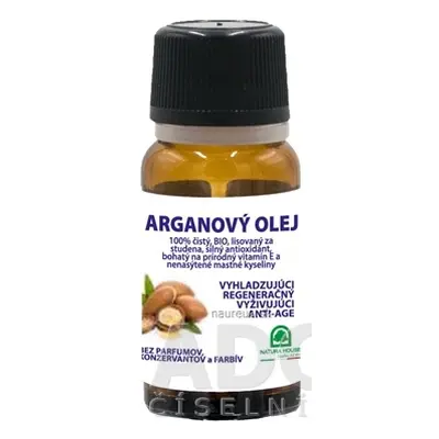 Natura House S.r.l. NH - Arganový olej BIO 1x10 ml 10ml