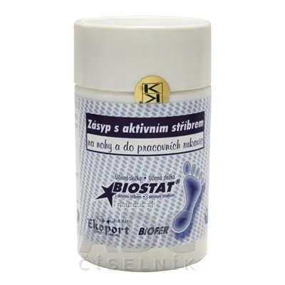 VRIDLO, vyrobni druzstvo, Karlovy Vary Zásyp s aktivním stříbrem 1x120 ml 120 ml