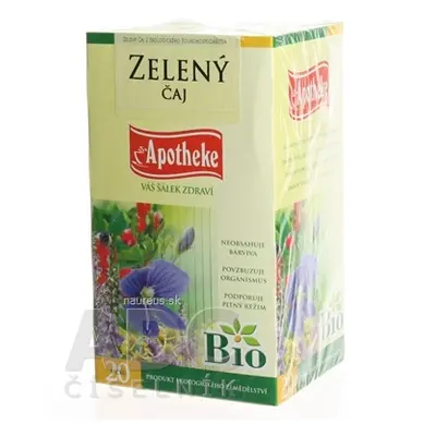 MEDIATE s.r.o. APOTHEKE BIO SELECTION ZELENÝ ČAJ 20x1,5 g (30 g)