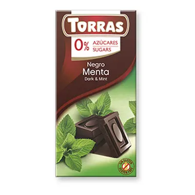 Torras ES Torras čokoláda DIA hořká ček. s mátou 75g 75 g