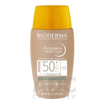 LABORATOIRE BIODERMA BIODERMA Photoderm NUDE Touch SPF50+ (V4) tónovací fluid světlý (inov. 2022