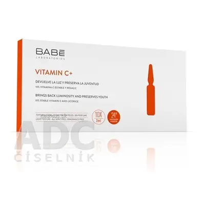 BABÉ LABORATORIOS BABÉ VITAMIN C+ ROZTOK V AMPULKÁCH 10x2 ml