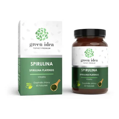 TOPVET Spirulina bylinný extrakt 60 cps