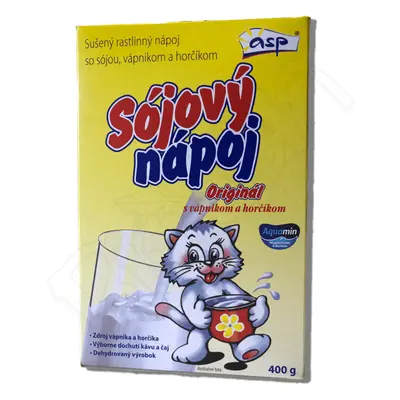 EIDOS Sojový nápoj s vápníkem a lecitinem (kočka) 400g 400g