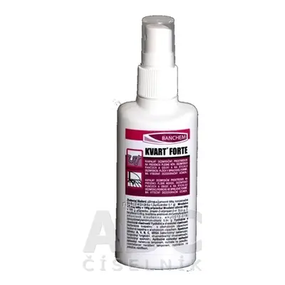 BANCHEM, s.r.o. KVART FORTE spray (dezinfekce nohou a obuvi) 1x150 ml 150ml