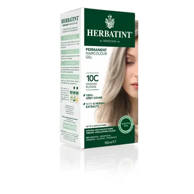 HERBATINT HERBATINT 10C švédská blond permanentní barva na vlasy 150 ml