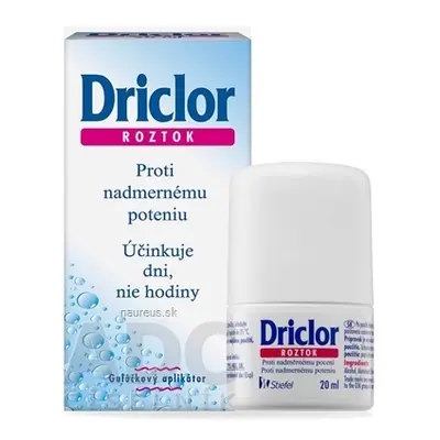 STIEFEL LABORATORIES Driclor Antiperspirant kulička roztok (inů. 2021) 1x20 ml 20ml