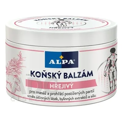 ALPA, a.s. ALPA KOŇSKÝ BALZÁM Hřejivý masážní 1x250 ml 250ml