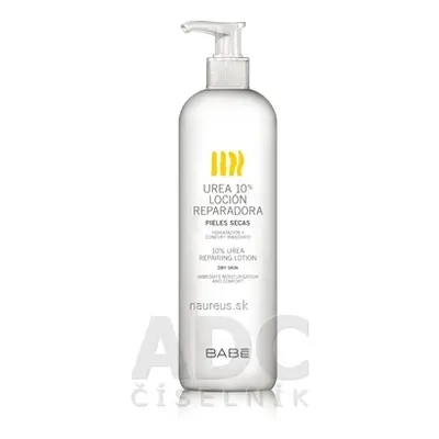 BABÉ LABORATORIOS Babe TĚLO UREA 10% TĚLOVÉ MLÉKO pro suchu pokožku (Repairing lotion) 1x500 ml 