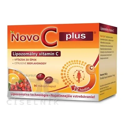 PP MANAGEMENT KFT. NOVO C PLUS Lipozomální vitamín C cps 1x90